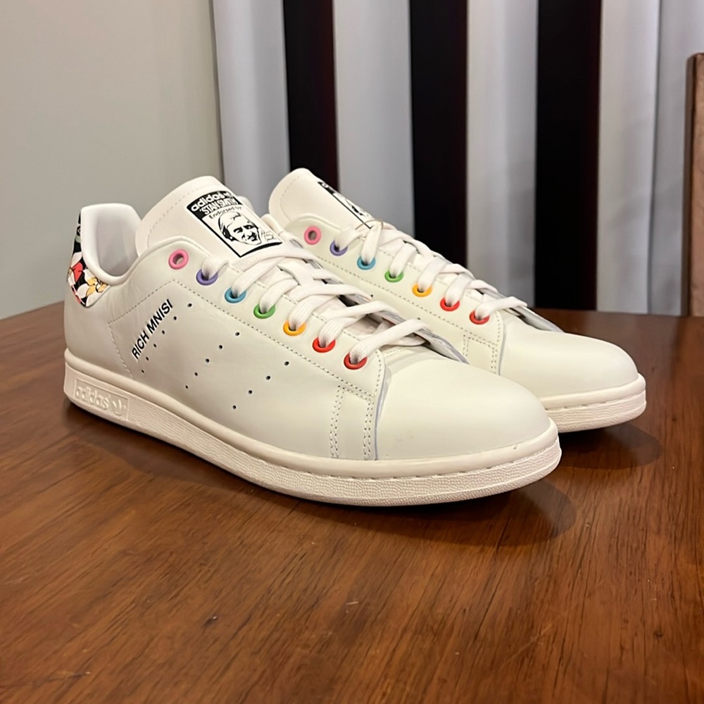 Adidas Stan Smith Pride RM Love Unites Shoes Sneakers Rich Mnisi ID7494 Men’s 11